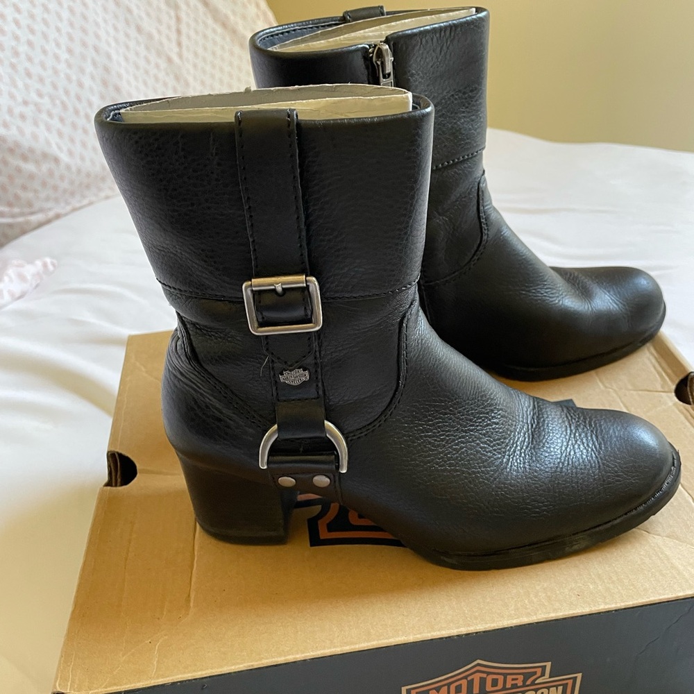 Harley Davidson leather boots